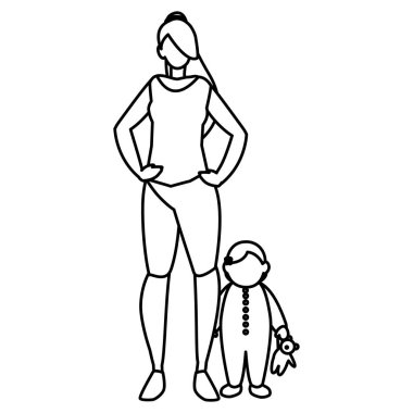 şirin Anne kızı karakterlerle