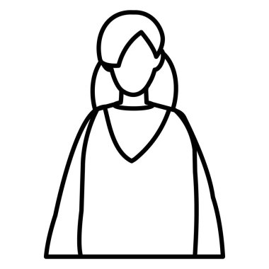 güzel ve genç kadın karakter