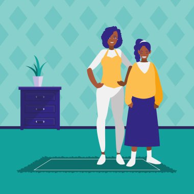 siyah Anne kızı karakterlerle