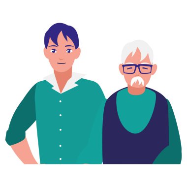 Oğlum karakterlerle şirin dede