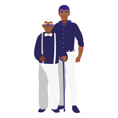 siyah dedesi oğlum karakterlerle