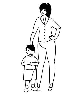 şirin anne oğlu karakterlerle