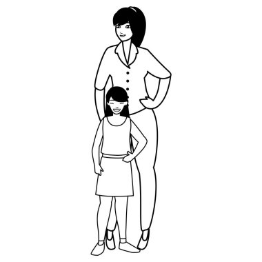 şirin Anne kızı karakterlerle