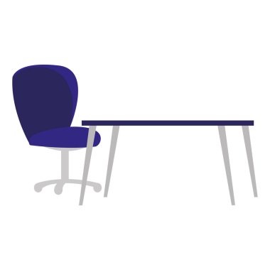 Masa ve sandalye sahne ile Ofis İşyeri