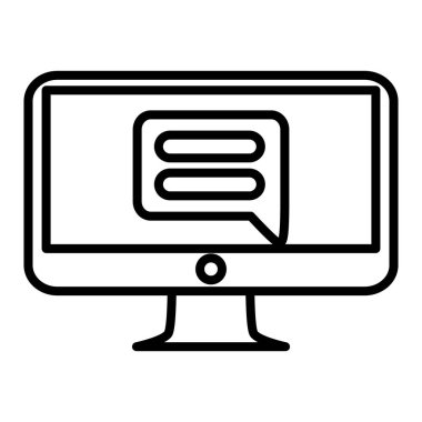 bilgisayarla konuşma balonu