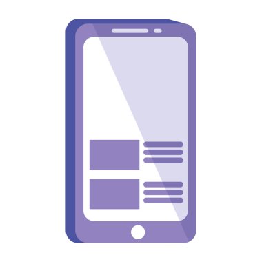 Smartphone aygıtı izole simgesi