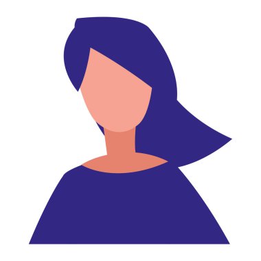 Genç kadın modelleme karakter