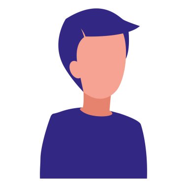 Genç adam modelleme karakter