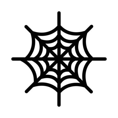 mutlu Cadılar Bayramı spiderweb simgesi