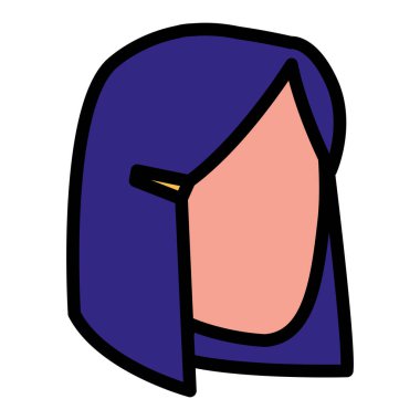 güzel ve genç kadın baş