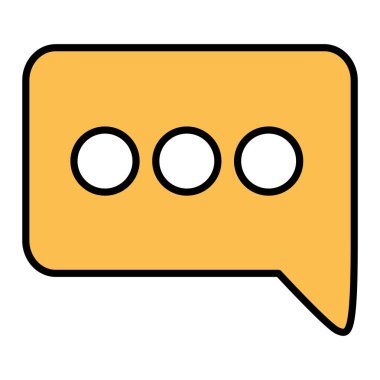 konuşma balonu ileti simgesi