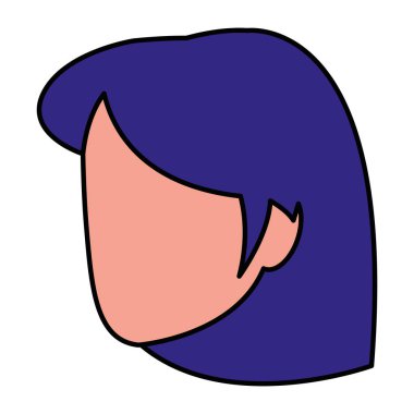 güzel ve genç kadın baş