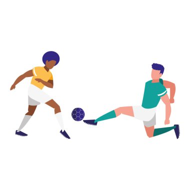 genç sporcular futbol oynamak