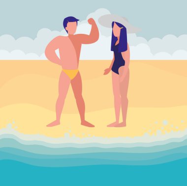 güçlü adam güzel kadınla