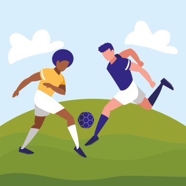 genç sporcular futbol oynamak