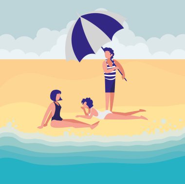 Mayo ile genç kadın