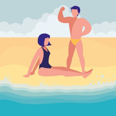 güçlü adam güzel kadınla