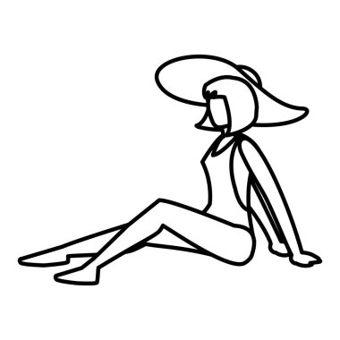 Mayo ile genç kadın