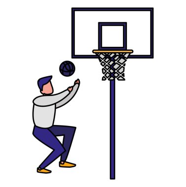 Basketbol spor tasarım