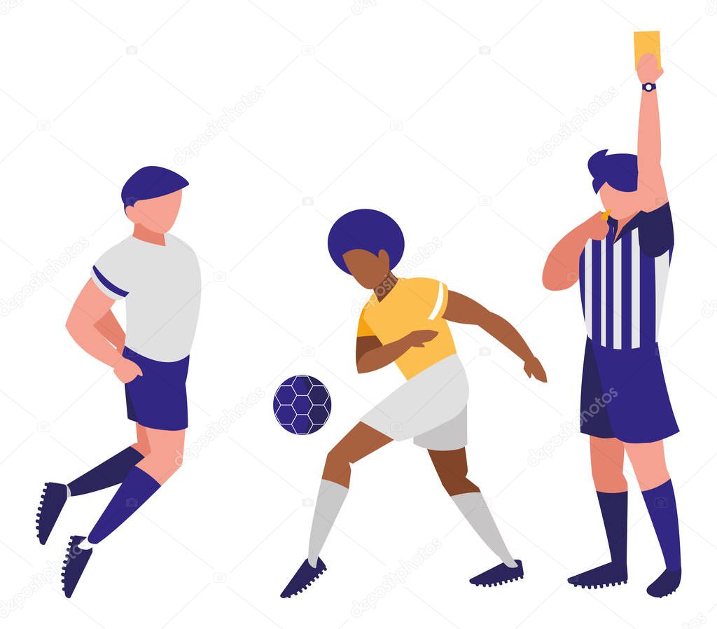 Soccer referee design
