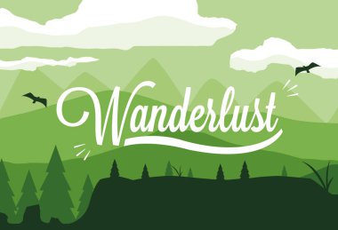 sahne manzara orman yolculuk tutkusu