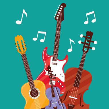 Müzik aletleri seti