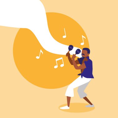 adam oyun Marakas tropikal enstrüman