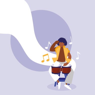 adam oyun timbals tropikal enstrüman