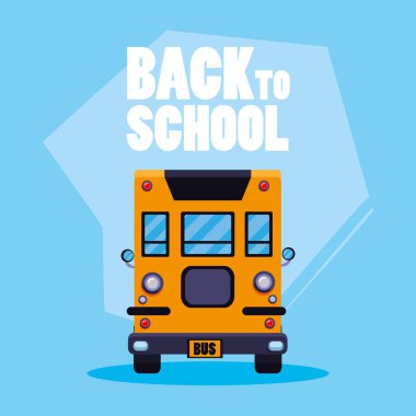 okul servisi taşıma simgesi