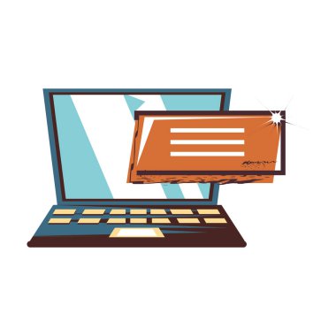 ticari etiketi ile dizüstü bilgisayar