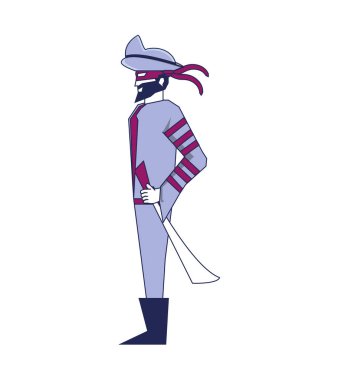 Sibernetik korsan avatar simge