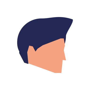 Genç adam avatar karakter Başkanı