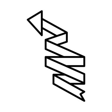 ok istatistikleri Infographic simgesi