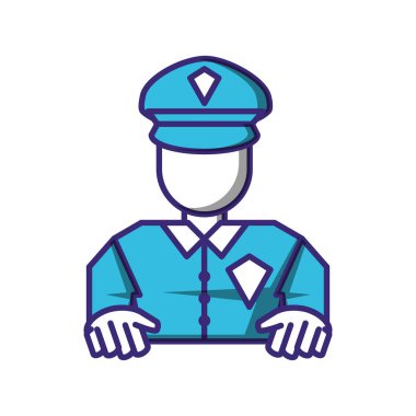 Polis adam avatar karakter