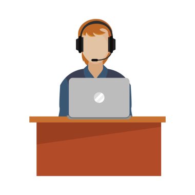 Center adam Ajan çalışma dizüstü bilgisayarı ara