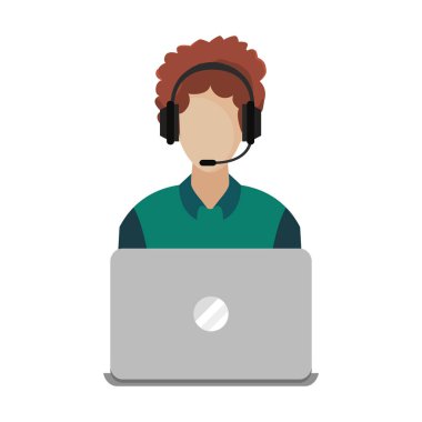 Center adam Ajan çalışma dizüstü bilgisayarı ara