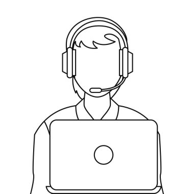 Center adam Ajan çalışma dizüstü bilgisayarı ara