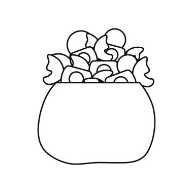 Cadılar Bayramı Balkabağı tatlı şekerler dekorasyon