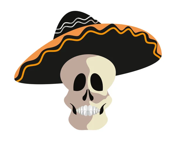 Day of the dead concept — Stock Vector