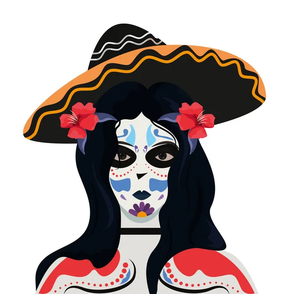 Concepto del Día de los Muertos — Vector de stock