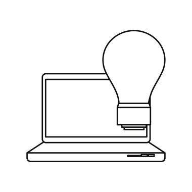 dizüstü bilgisayar ampul fikir