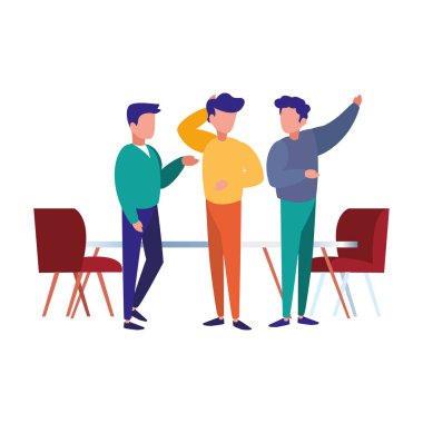 iş adamları Grup çalışma alanı