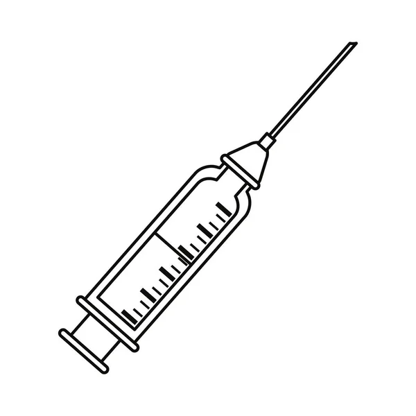 Vaccination medicinsk disposition — Stock vektor