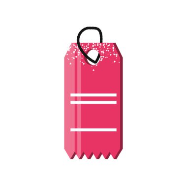 etiketi ticari izole simgesi