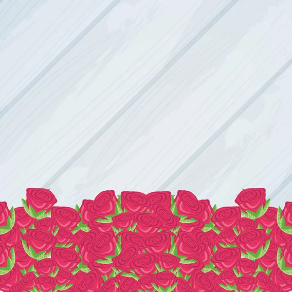 Conjunto de rosas icono aislado — Vector de stock