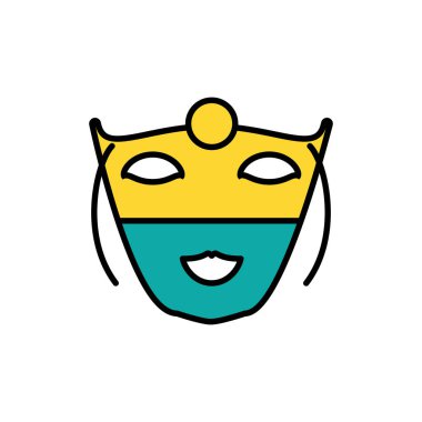 maske karnaval kutlama simgesi