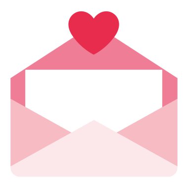 kalp simgesi olan zarf