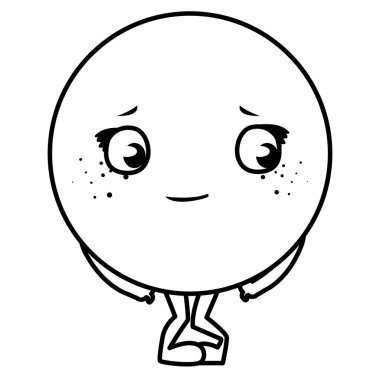 mutlu ifade kawaii karakter