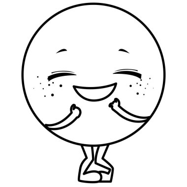 mutlu ifade kawaii karakter