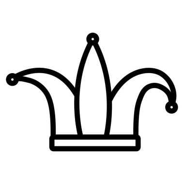 Joker şapka karnaval aksesuar